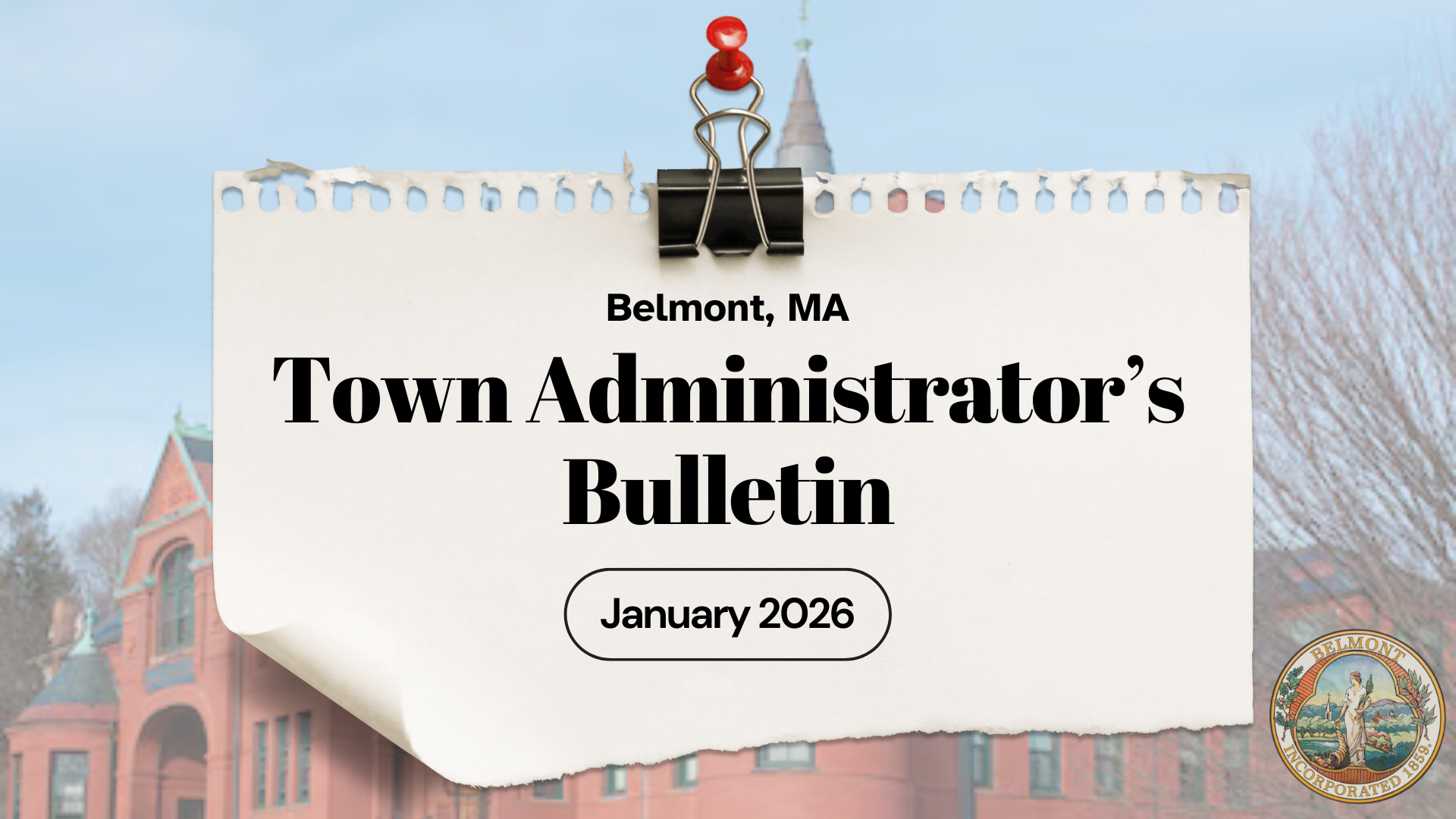 TA Bulletin Cover - January 2026