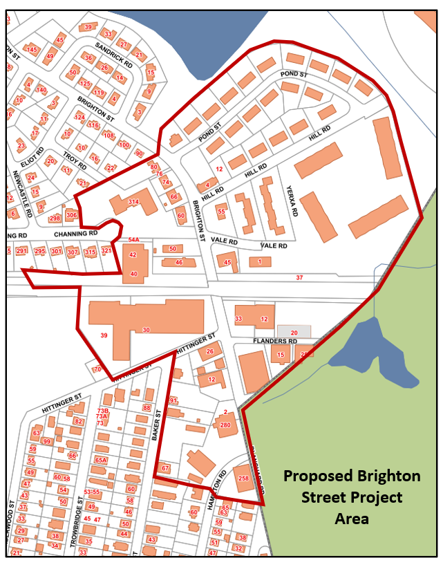 Brighton District Map