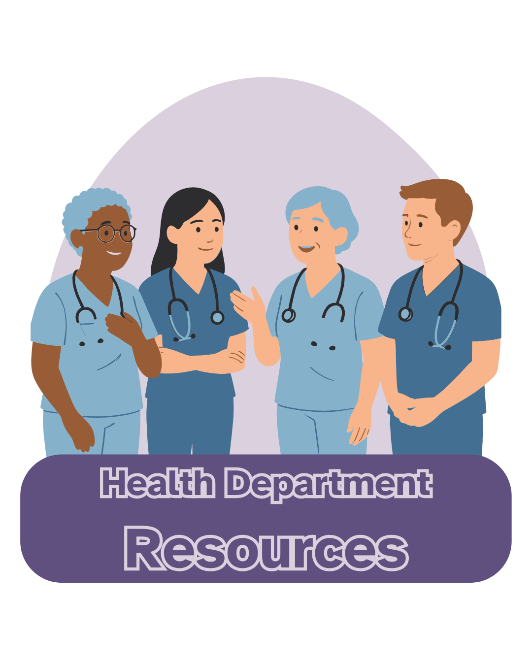 Health Department Resources Graphic
