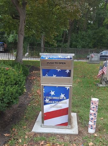 Flag Drop-Off Box